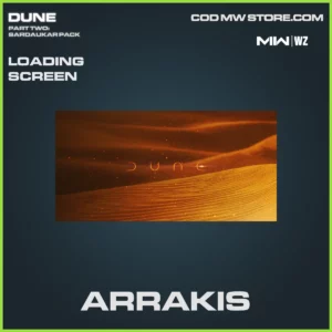 Arrakis Loading Screen in Warzone, MW2, MW3 Dune Part Two Sardaukar Pack Bundle