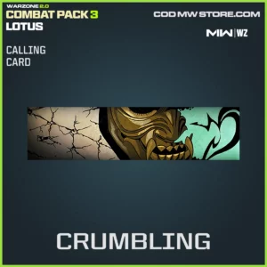 Crumbling Calling Card in Warzone, MW2, MW3 Combat Pack 3 Lotus