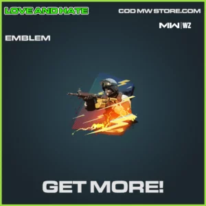 Get More! Emblem in Warzone, MW2, MW3 Love and Hate Bundle
