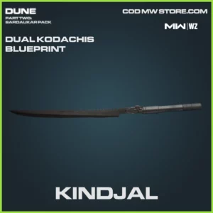 Kindjal Dual Kodachis blueprints in Warzone, MW2, MW3 Dune Part Two Sardaukar Pack Bundle