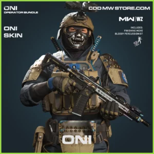 Oni Skin in Warzone, MW2, MW3 Oni Operator Bundle