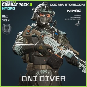 Oni Diver Oni Skin in Warzone, MW2, MW3 Combat Pack 4 Hydro