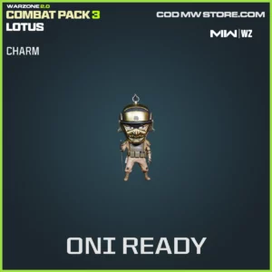Oni Ready Charm in Warzone, MW2, MW3 Combat Pack 3 Lotus