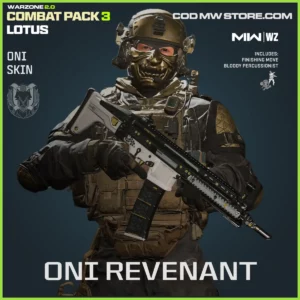 Oni Revenant Oni Skin in Warzone, MW2, MW3 Combat Pack 3 Lotus