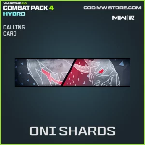 Oni Shards Calling Card in Warzone, MW2, MW3 Combat Pack 4 Hydro