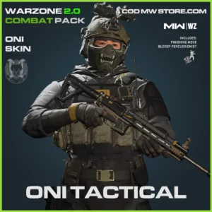 Oni Tactical Oni Skin in Warzone, MW2, MW3 Warzone 2.0 Combat Pack Bundle