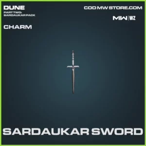 Sardaukar Sword Charm in Warzone, MW2, MW3 Dune Part Two Sardaukar Pack Bundle