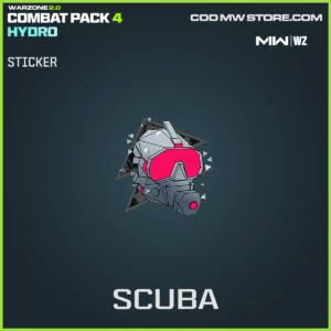 Scuba Sticker in Warzone, MW2, MW3 Combat Pack 4 Hydro