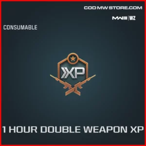1 Hour Double Weapon XP in MW3, Warzone and MWZ