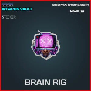 Brian Rig Sticker in Warzone and MW3 GG EZ Weapon Vault Bundle