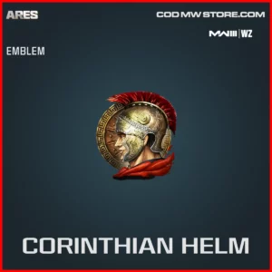 Corinthian Helm Emblem in Warzone and MW3 Ares Bundle