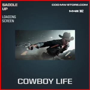 Cowboy Life Loading Screen in Warzone and MW3 Saddle Up Bundle