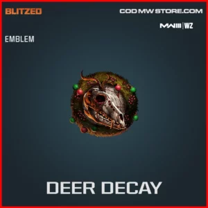 Deer Decay Emblem in Warzone and MW3 Blitzed Bundle