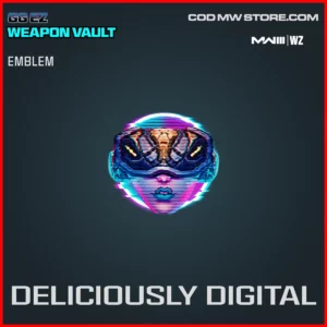 Deliciously Digital Emblem in Warzone and MW3 GG EZ Weapon Vault Bundle