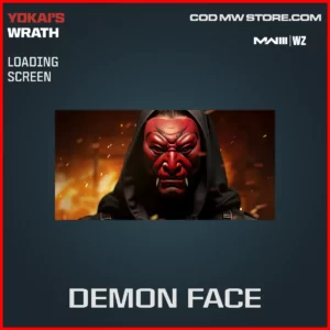 Demon Face Loading Screen in Warzone and MW3 Yokai's Wrath Bundle