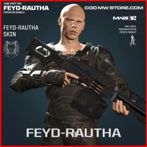 Feyd Rautha Skin in Warzone and MW3 Dune Part Two Feyd-Rautha Bundle