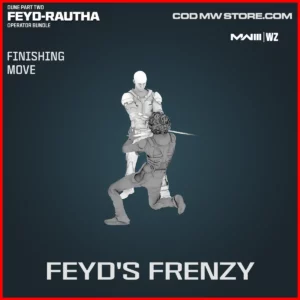 Feyd's Frenzy Finishing Move in Warzone and MW3 Dune Part Two Feyd-Rautha Bundle
