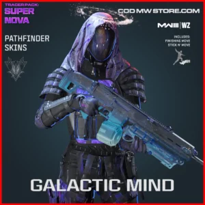 Galactic Mind Pathfinder Skin in Warzone and MW3 Tracer Pack Supernova