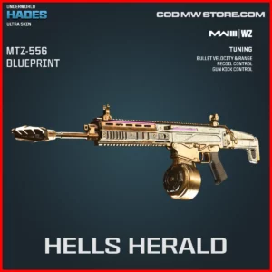 Hells Herald MTZ-556 Blueprint Skin in MW3 and Warzone Underworld Hades Ultra Skin Bundle