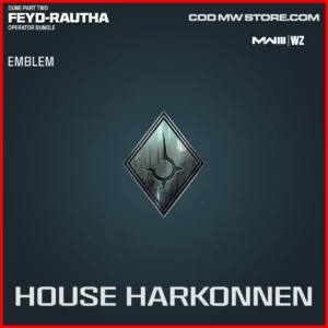 House Harkonnen Emblem in Warzone and MW3 Dune Part Two Feyd-Rautha Bundle