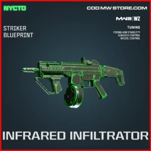 Infrared Infiltrator Striker Blueprint Skin in Warzone and MW3 Nycto Bundle