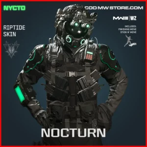 Nocturn Riptide Skin in Warzone and MW3 Nycto Bundle