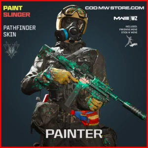 Painter Pathfinder Skin in Warzone and MW3 Paint Slinger Bundle
