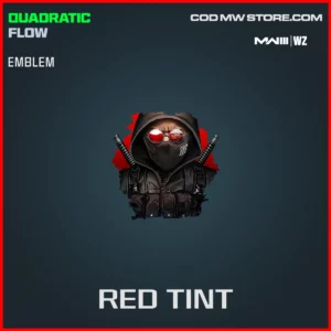 Red Tint Emblem in Warzone and MW3 Quadratic Flow Bundle