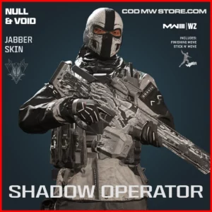 Shadow Operator Jabber Skin in Warzone and MW3 Null and Void Bundle