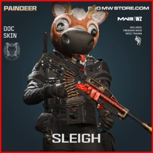 Sleigh Doc Skin in Warzone and MW3 Paindeer Bundle