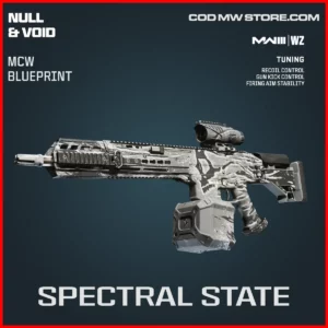 Spectral State MCW Blueprint Skin in Warzone and MW3 Null and Void Bundle