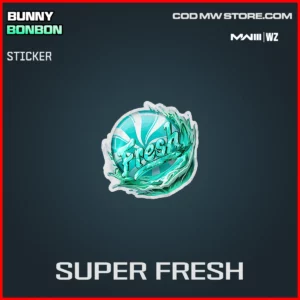 Super Fresh Sticker in Warzone and MW3 Bunny Bonbon Bundle