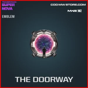 The Doorway emblem in Warzone and MW3 Tracer Pack Supernova