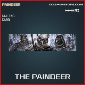 The Paindeer Calling Card in Warzone and MW3 Paindeer Bundle