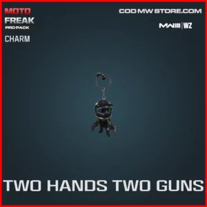 Two Hands Two Guns Charm in Warzone and MW3 Moto Freak Pro Pack