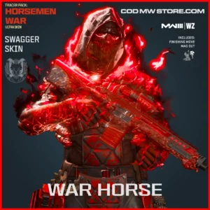War Horse Swagger Skin in Warzone and MW3 Tracer Pack: Horsemen War Ultra Skin Bundle