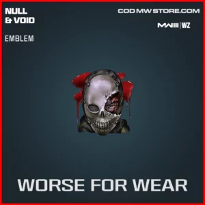 Worse For Wear Emblem in Warzone and MW3 Null and Void Bundle