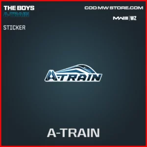 A-Train Sticker in Warzone and MW3 The Boys A-Train Bundle