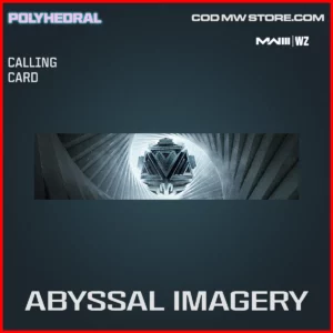 Abyssal Imagery Calling Card in Warzone and MW3 Polyhedral Bundle