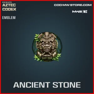 Ancient Stone Emblem in Warzone and MW3 Aztec Codex Bundle
