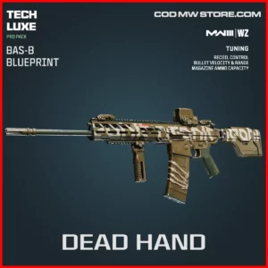 Dead Hand BAS-B Blueprint Skin in Warzone and MW3 Tech Luxe Pro Pack Bundle