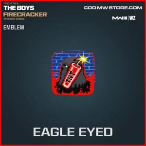 Eagle Eyed Emblem in Tracer Pack: The Boys Firecracker Operator Bundle