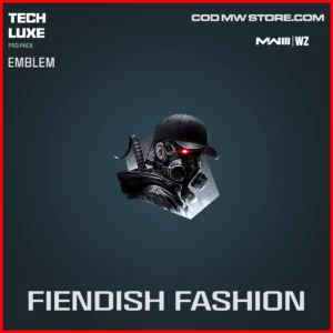 Fiendish Fashion Emblem in Warzone and MW3 Tech Luxe Pro Pack Bundle