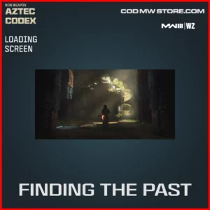 Finding The Past Loading Screen in Warzone and MW3 Aztec Codex Bundle
