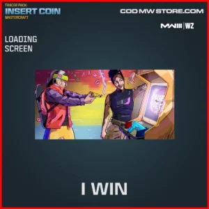 I Win Loading Screen in Warzone and MW3 Tracer Pack: Insert Coin Mastercraft Bundle
