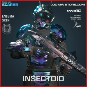 Insectoid Enigma Skin in Warzone and MW3 Tracer Pack Scarab Bundle