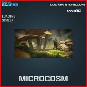 Microcosm Loading Screen in Warzone and MW3 Tracer Pack Scarab Bundle