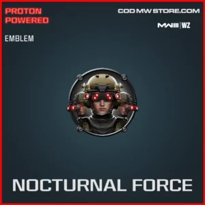 Nocturnal Force Emblem in Warzone and MW3 Proton Powered Bundle