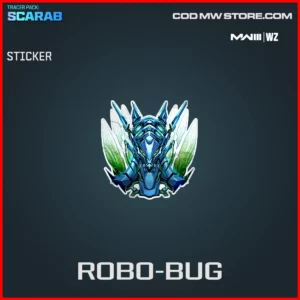 Robo-Bug Sticker in Warzone and MW3 Tracer Pack Scarab Bundle