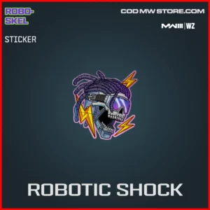 Robotic Shock Sticker in Warzone and MW3 Robo-Skel Bundle